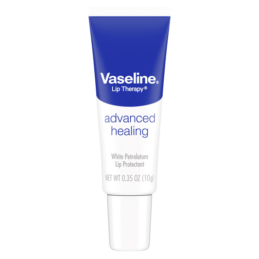 Vaseline Lip Therapy Advanced Healing Fragrance Free Moisturizer - 0.7oz/2ct