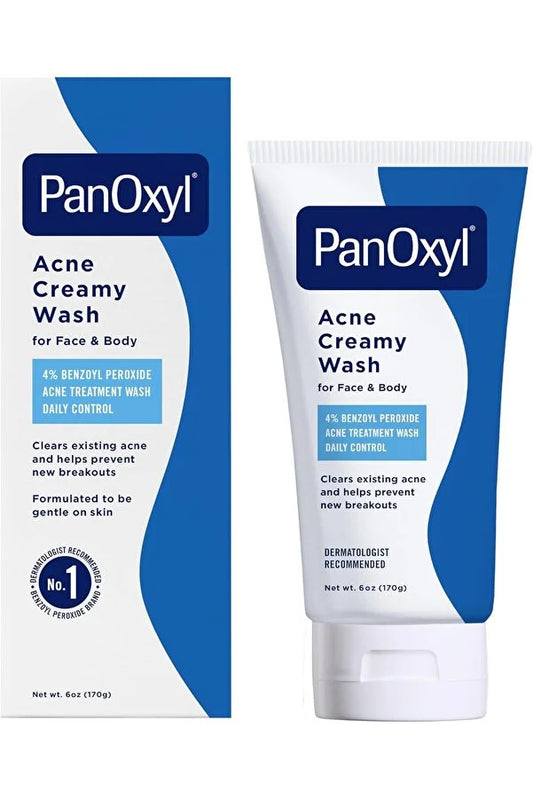 Panoxyl 4% Creamy Facial Treatment Wash - 6 oz