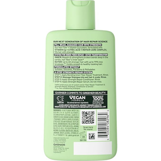 Garnier Fructis Hair Filler Strength Repair Shampoo 10.1 oz