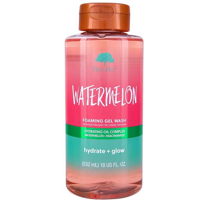 Tree Hut Watermelon Foaming Gel Wash - 18 oz