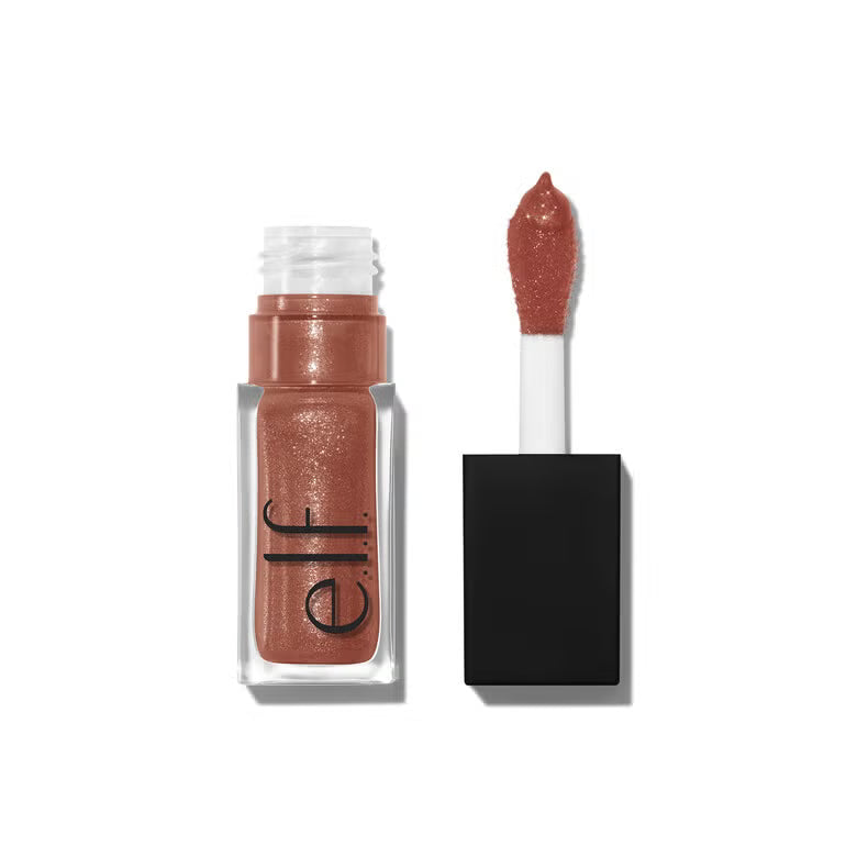 e.l.f. Glow Reviver Lip Oil Glimmer - Super-Neutral - 0.25 fl oz