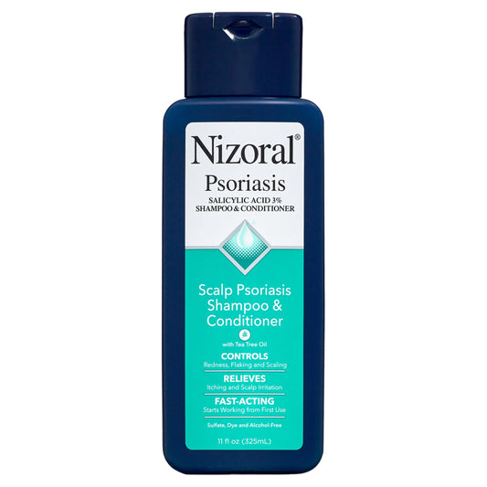 Nizoral Psoriasis Shampoo & Conditioner for Scalp Psoriasis - 11 fl oz