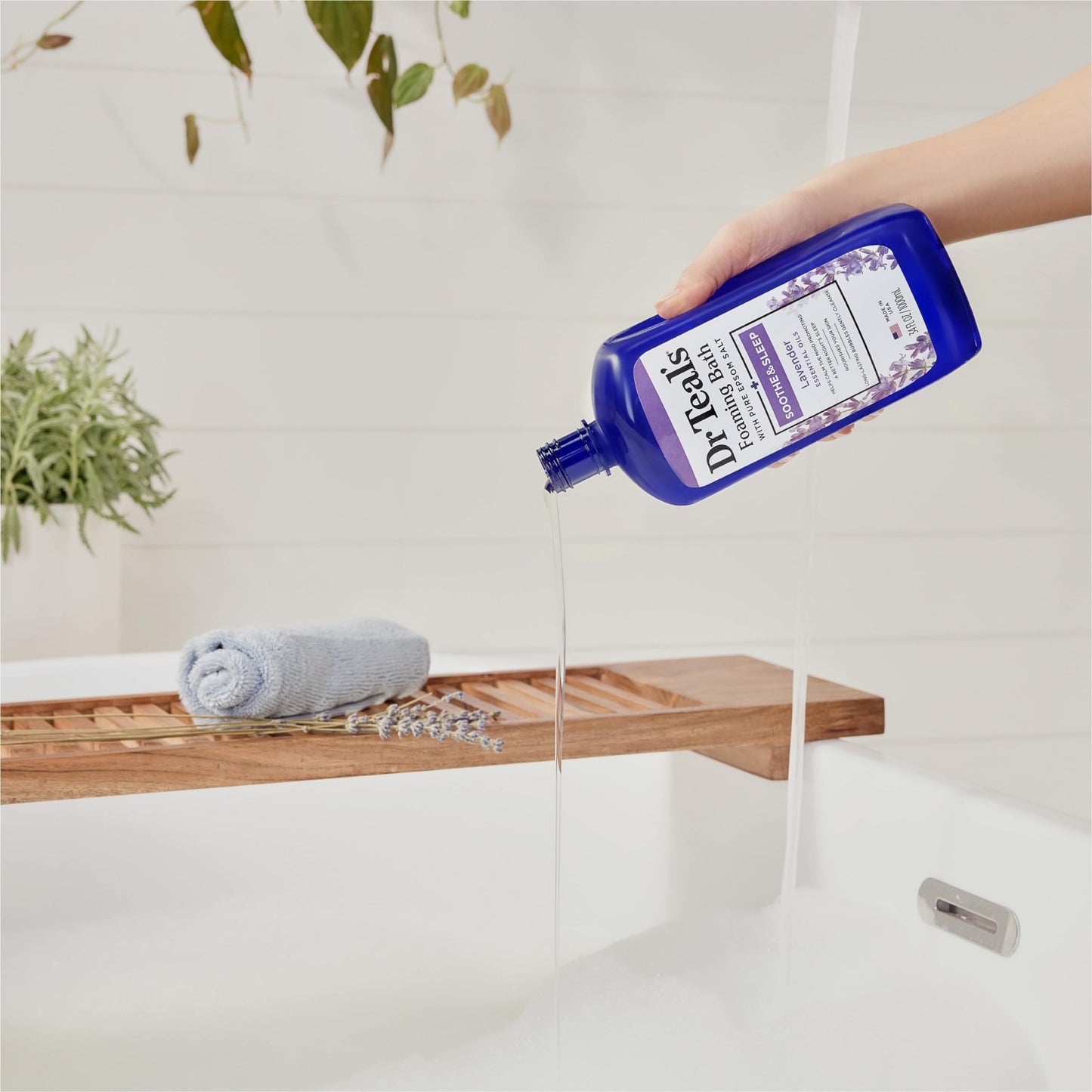 Dr Teal's Soothe & Sleep Lavender Foaming Bubble Bath - 34 FL OZ