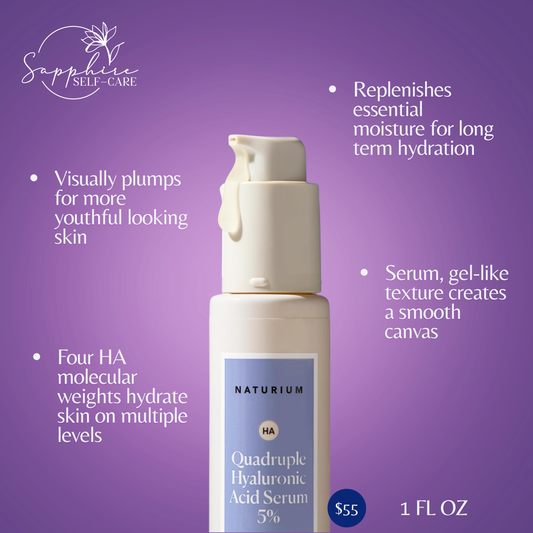 Naturium Quadruple Hyaluronic Acid Serum 5% 1 FL OZ