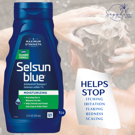 Selsun Blue Moisturizing Dandruff Shampoo 11oz