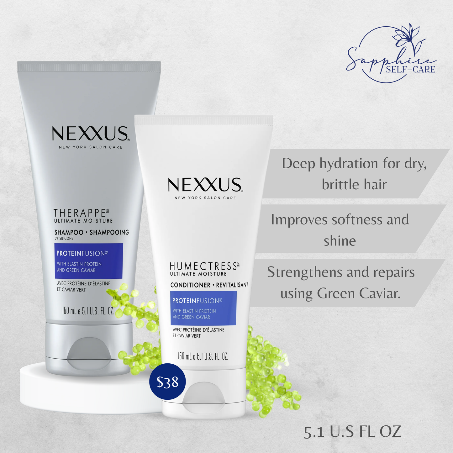 Nexxus Ultimate Moisture System for Normal Hair 5.1 FL OZ