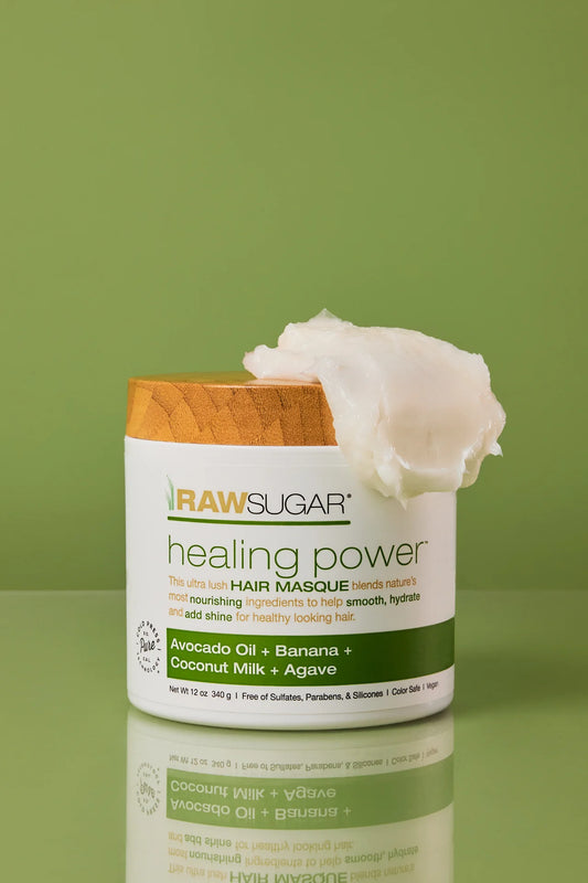 Raw Sugar Healing Power Hair Masque 12oz