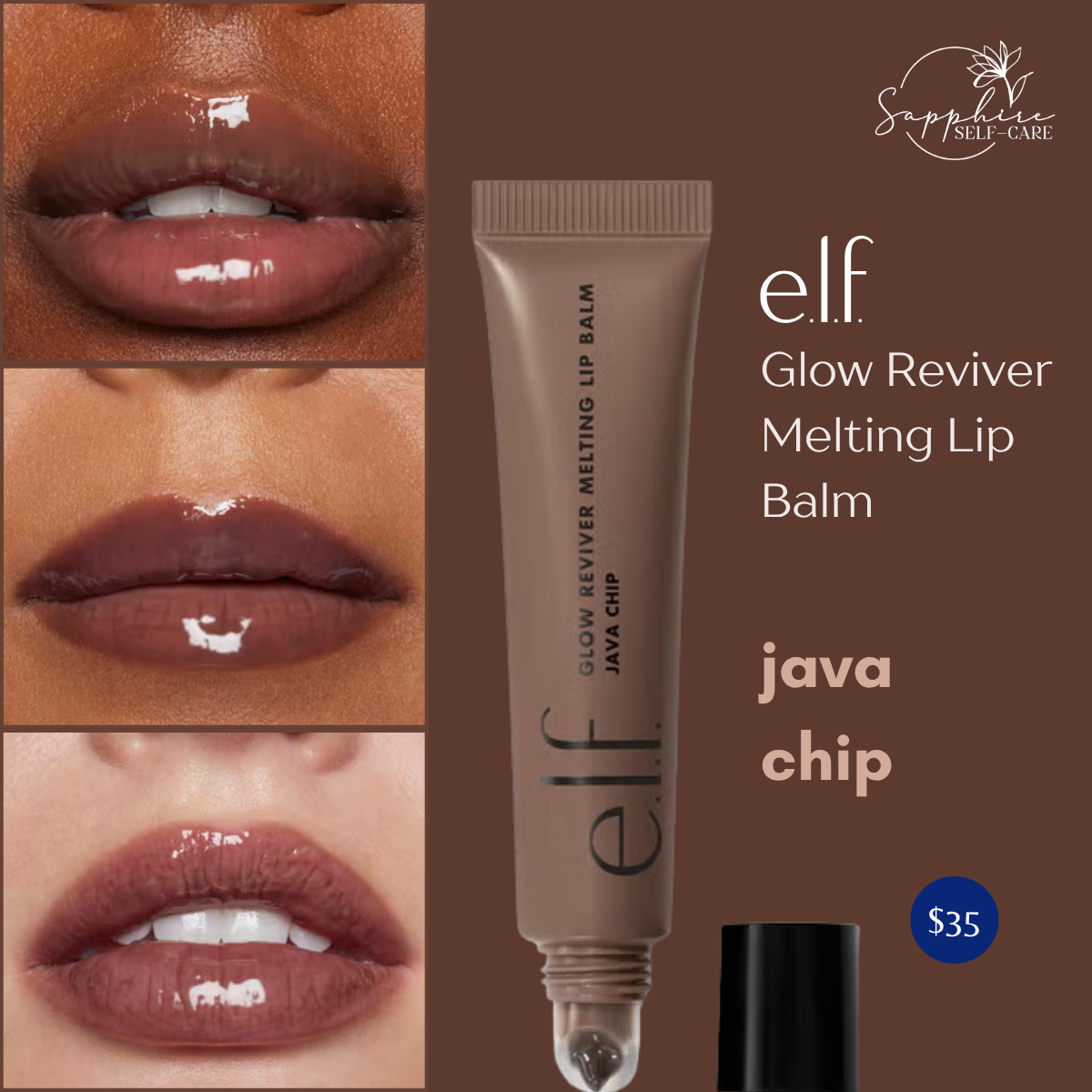 e.l.f. Glow Reviver Melting Lip Balm 0.52oz