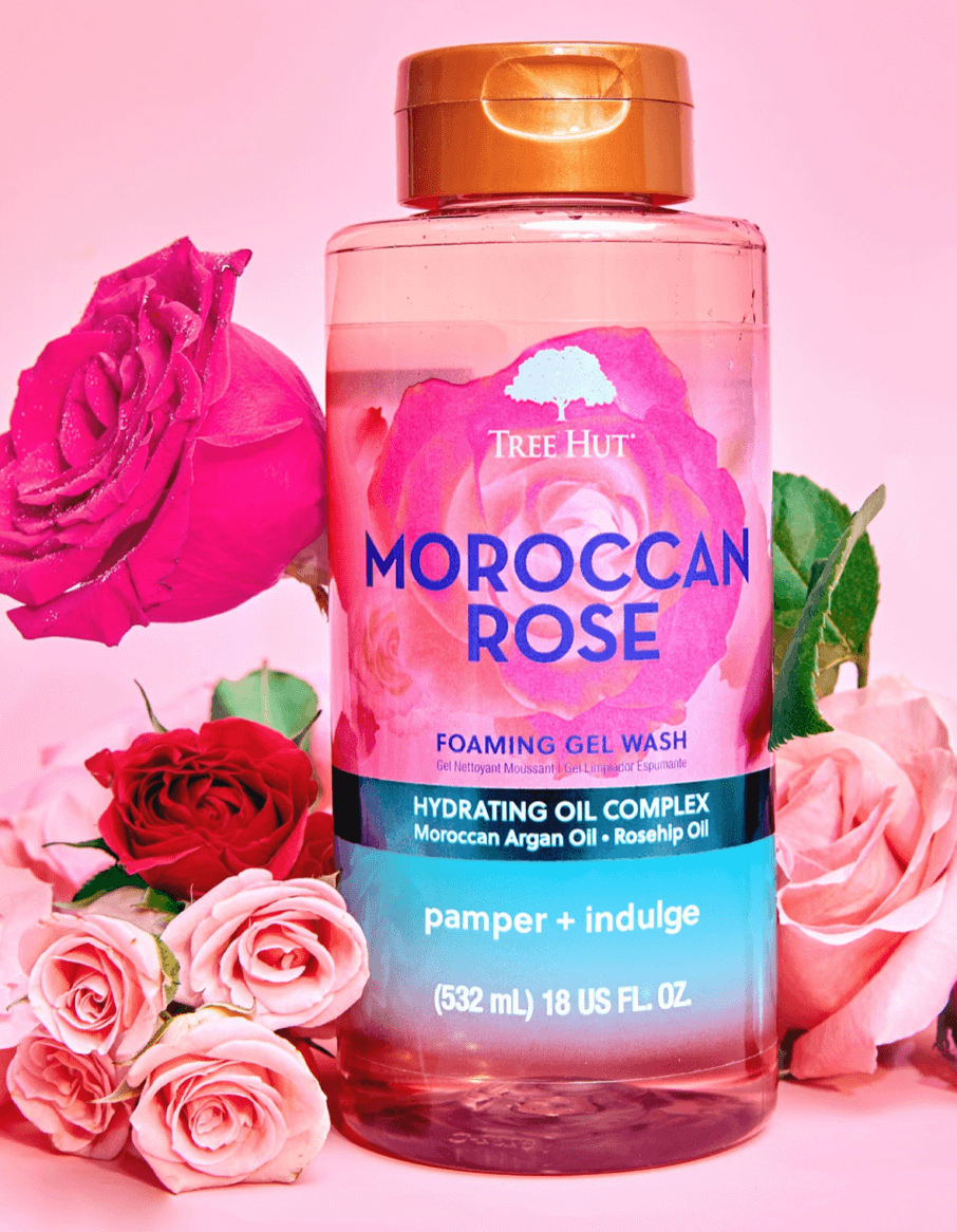 Tree Hut - Moroccan Rose Foaming Gel Wash - 18 fl oz