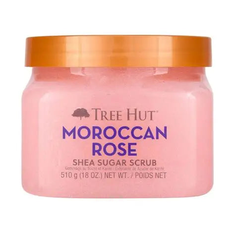 Tree Hut Moroccan Rose Shea Sugar Body Scrub - 18oz