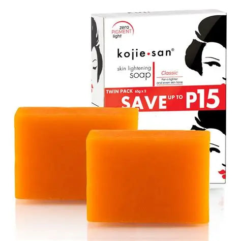 Kojie San Skin Brightening Soap - 65g x 2 Bars