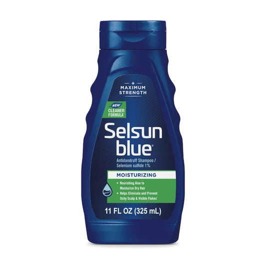 Selsun Blue Moisturizing Dandruff Shampoo 11oz