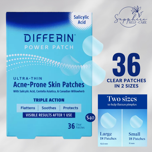 Differin Acne-Prone Skin Patches with Salicylic Acid - 36ct