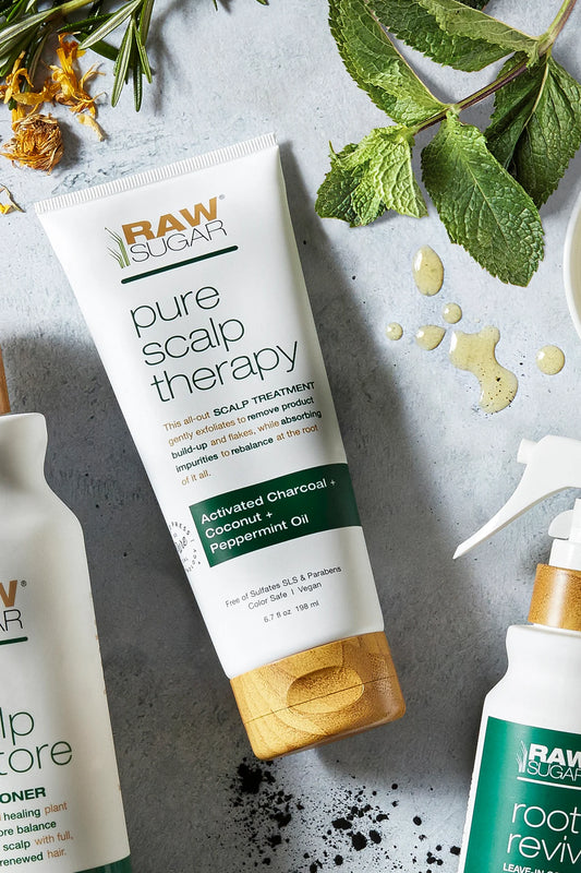 Raw Sugar Pure Scalp Therapy - 6.7 fl oz