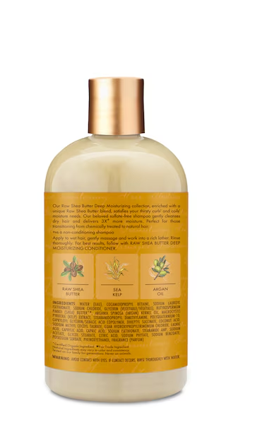 Raw Shea Butter Deep Moisturizing Shampoo - 13 fl.oz