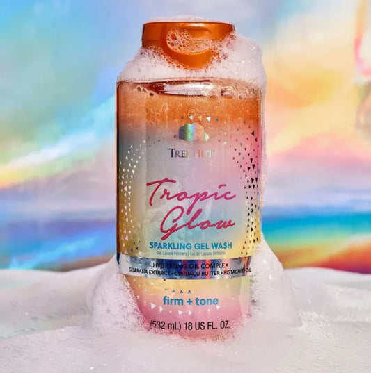 Tree Hut Tropic Glow Sparkling Gel Wash - 18 US FL. OZ