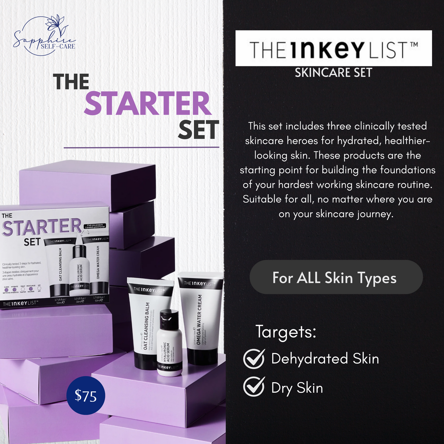 The INKEY List The Starter Skincare Set