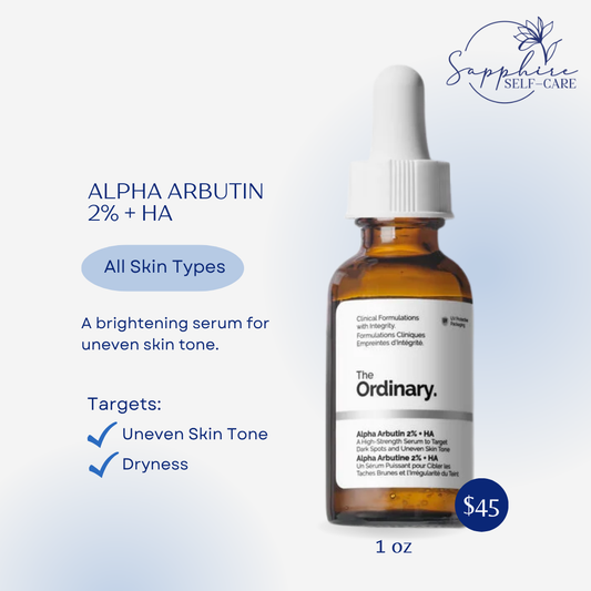 The Ordinary Alpha Arbutin 2% + HA - 1 fl. oz
