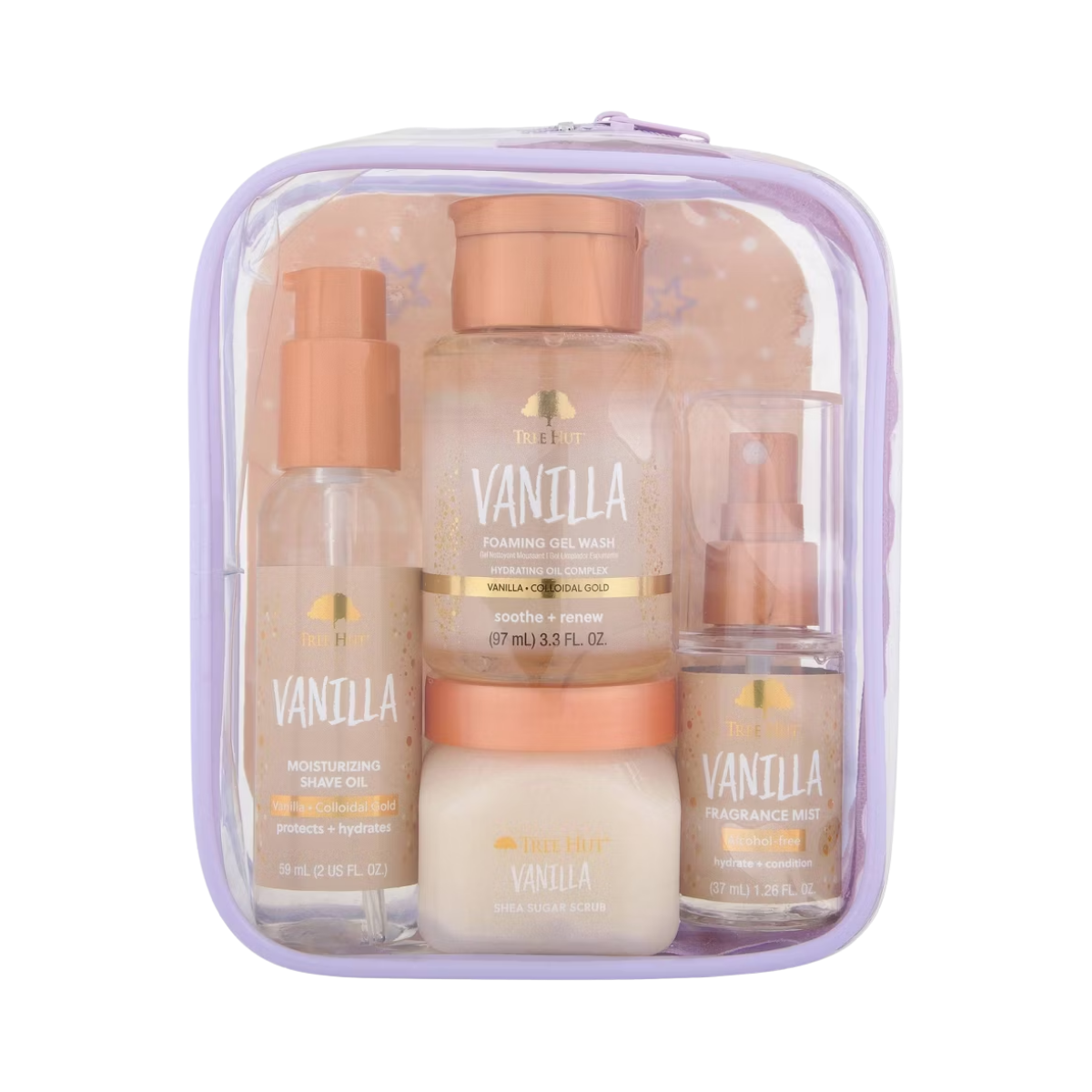 Tree Hut Mini Best Sellers Gift Set - Vanilla - 4pc