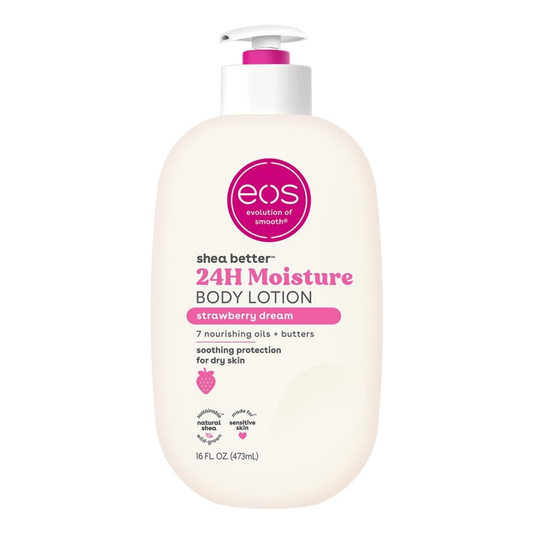 EOS Body Lotion Strawberry Lotion 16 FL OZ