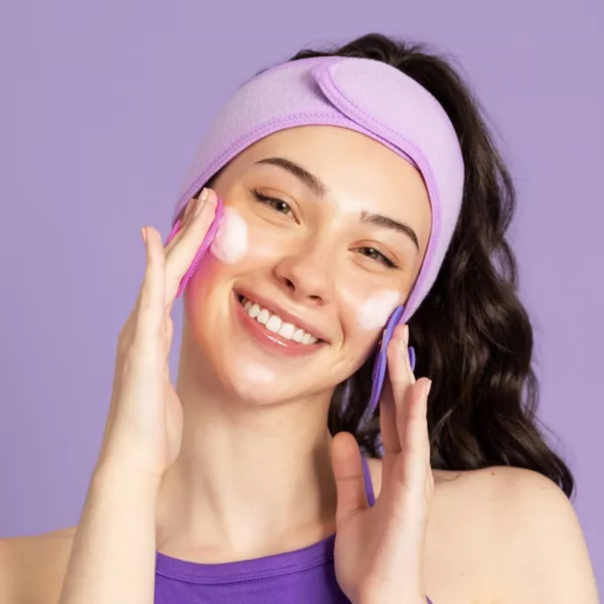 Plum Beauty Skin Scrubber Set