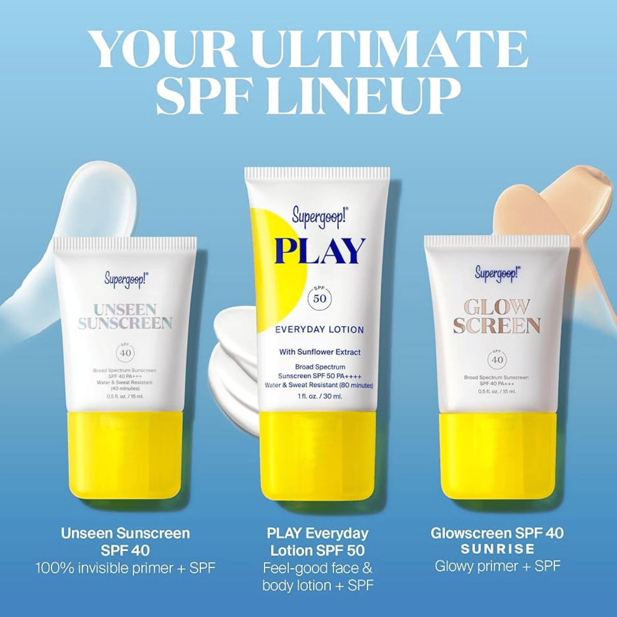 Supergoop! SPF Bestsellers Starter Set