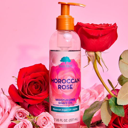 Tree Hut Moroccan Rose Moisturizing Shave Oil 7.7 fl oz