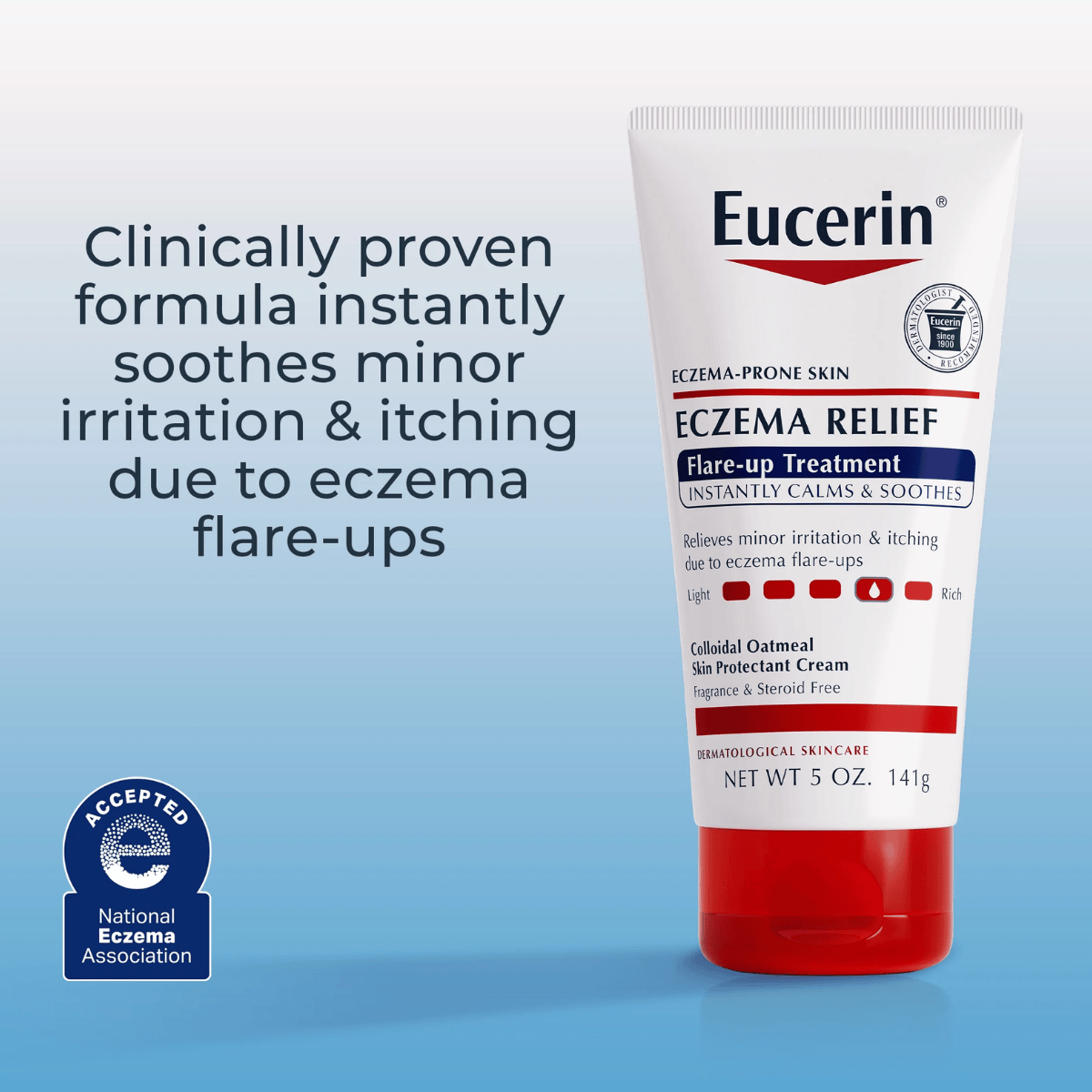 Eucerin- Eczema Relief Flare-Up Treatment 5 FL OZ