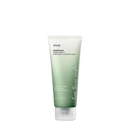 ANUA Heartleaf Quercetinol Pore Deep Cleansing Foam Facial Cleanser 5.07 fl oz