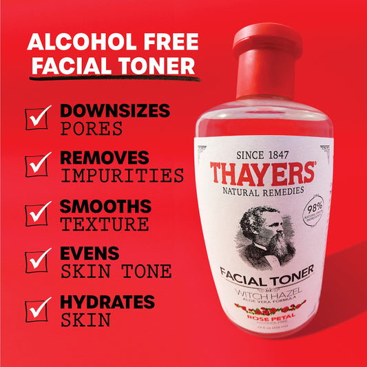 Thayers Hazel Witch Toner Rose Petal 12 FL OZ