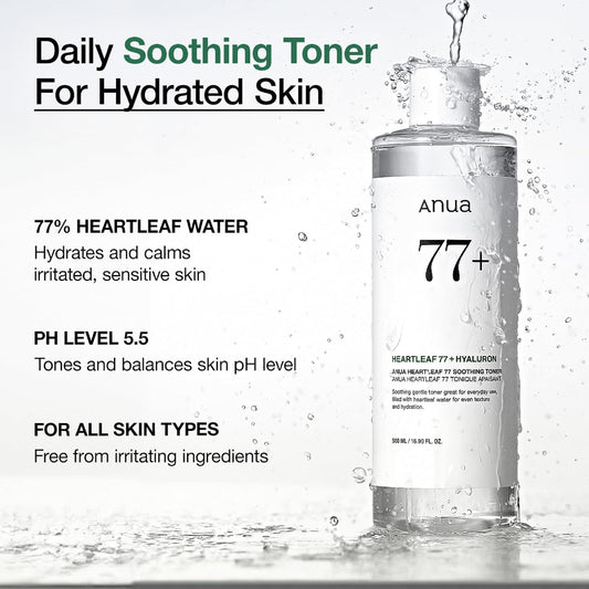 Anua Heartleaf 77 Soothing Toner 8.45 FL OZ
