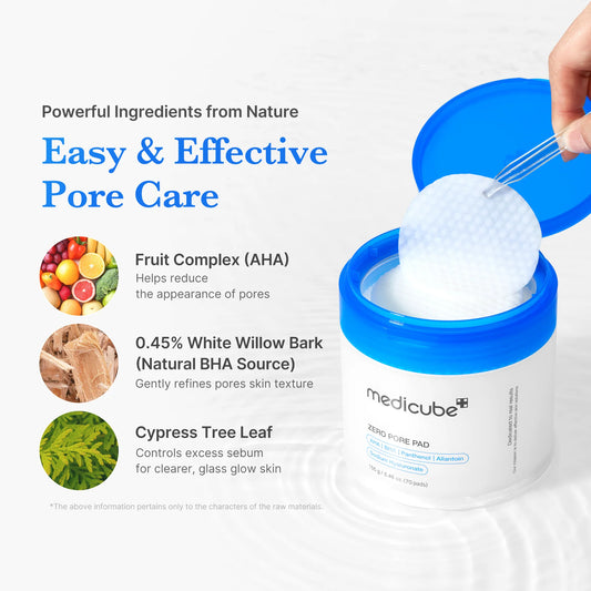 Medicube Zero Pore Pad- 5.46 oz. (70 pads)