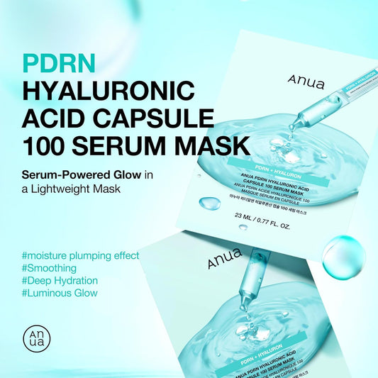 Anua PDRN + Hyaluron Serum Mask 0.77 fl oz