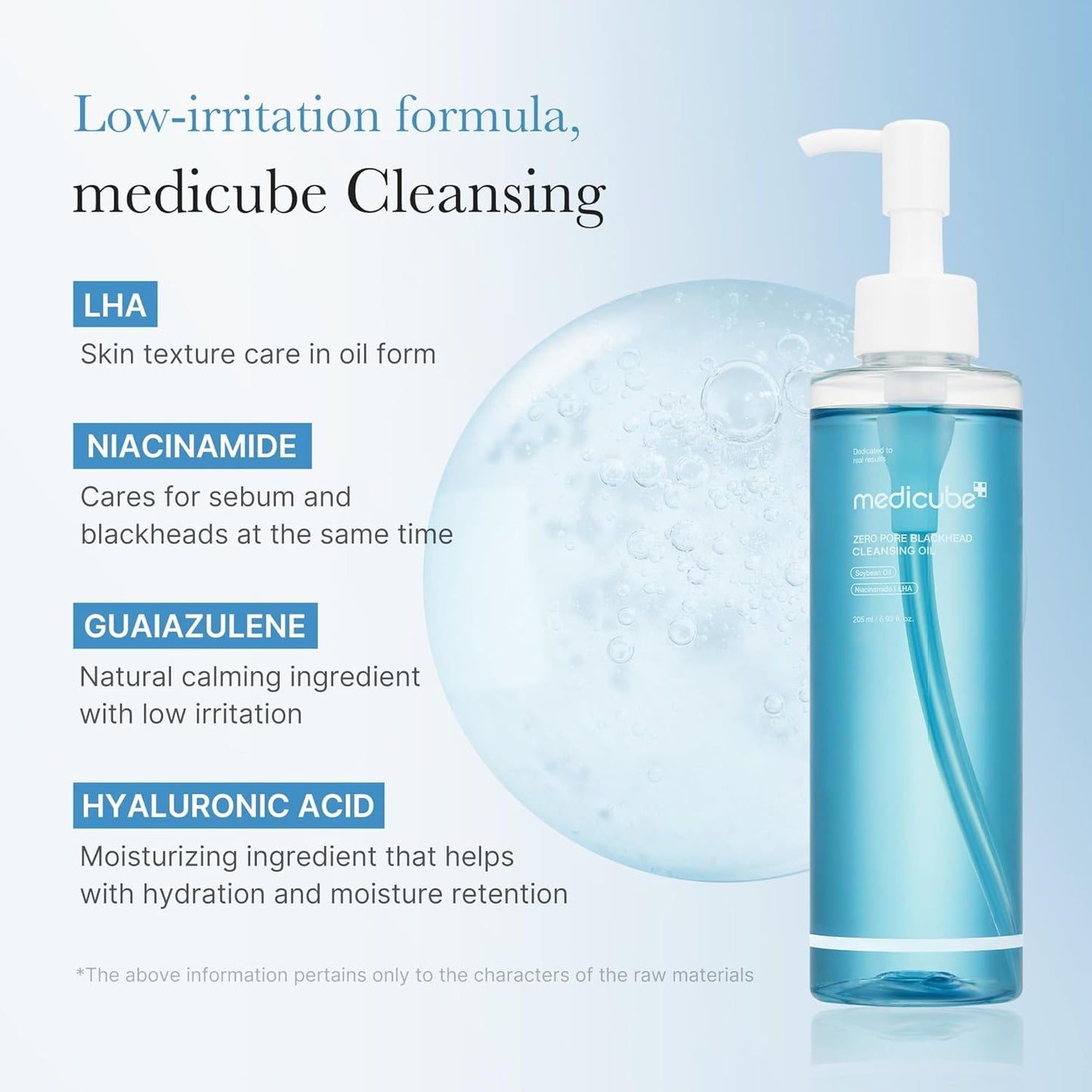 Medicube Zero Pore Blackhead Cleansing Oil 6.93 FL OZ