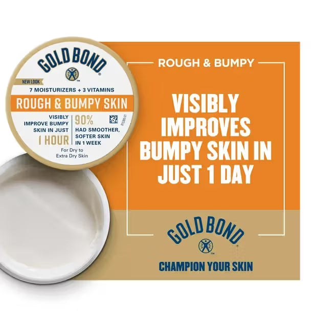 Gold Bond Unscented Rough and Bumpy Hand and Body Lotions 8 FL OZ