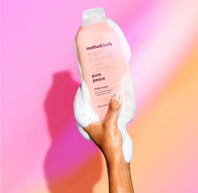 Method Body Wash Pure Peace (Rose Water) - 18 fl oz