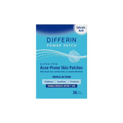 Differin Acne-Prone Skin Patches with Salicylic Acid - 36ct