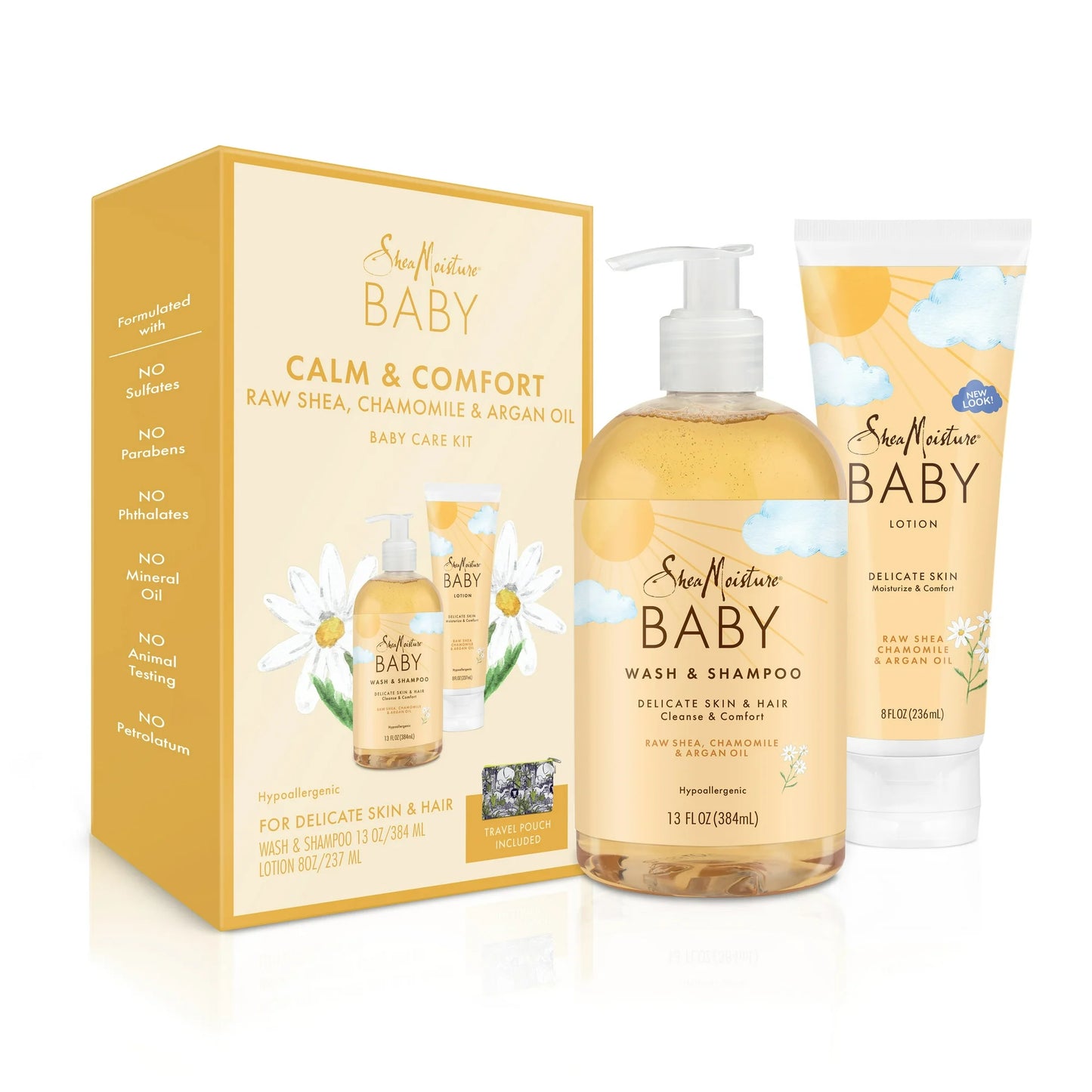 SheaMoisture Baby Calm & Comfort Baby Care Kit - 3ct