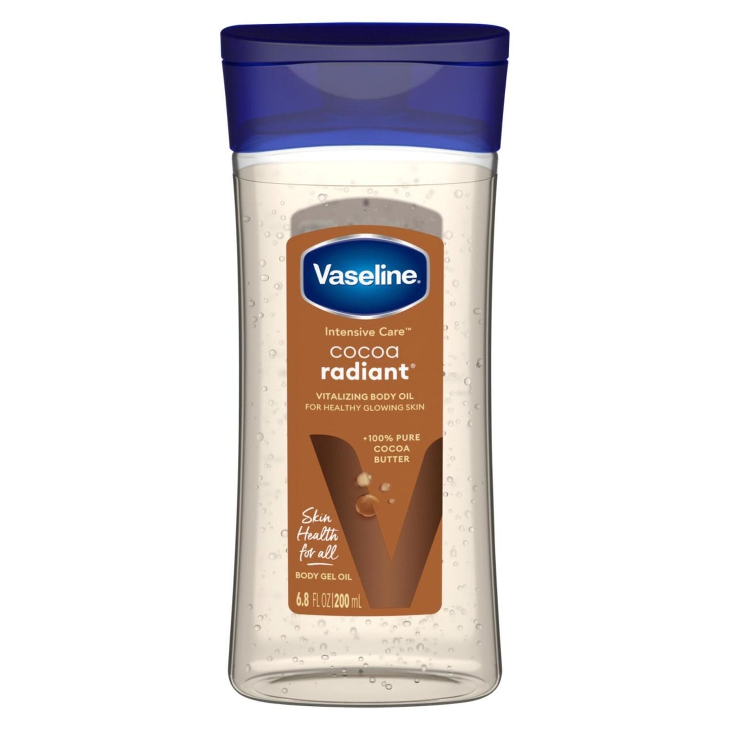 Vaseline Intensive Care Cocoa Radiant Body Gel Oil Scented - 6.8 fl oz