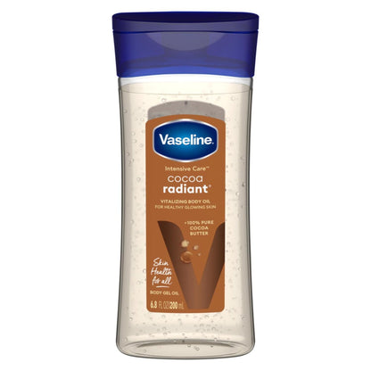 Vaseline Intensive Care Cocoa Radiant Body Gel Oil Scented - 6.8 fl oz