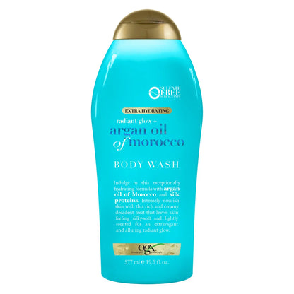 OGX Radiant Glow Argan Oil of Morocco Body Wash - 19.5 fl oz