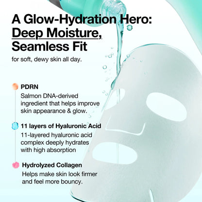 Anua PDRN + Hyaluron Serum Mask 0.77 fl oz