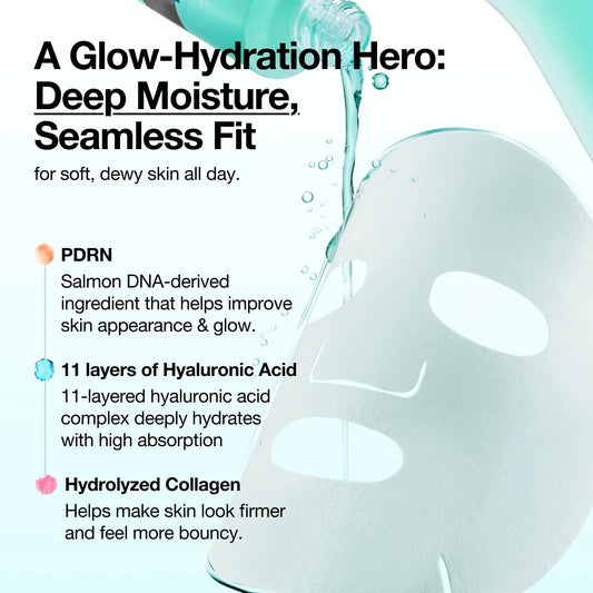 Anua PDRN + Hyaluron Serum Mask 0.77 fl oz