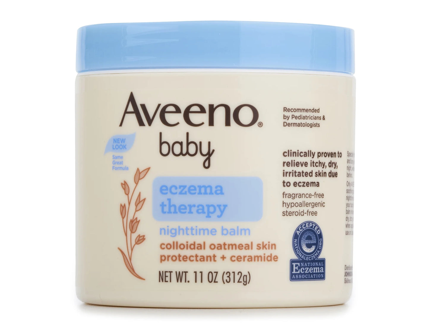 Aveeno Baby Eczema Therapy Nighttime Moisturizing Balm - 11oz