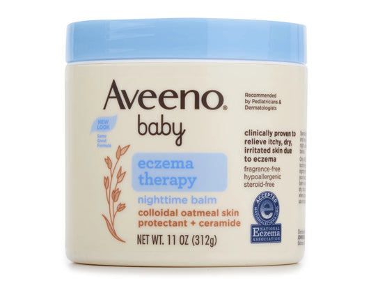 Aveeno Baby Eczema Therapy Nighttime Moisturizing Balm - 11oz