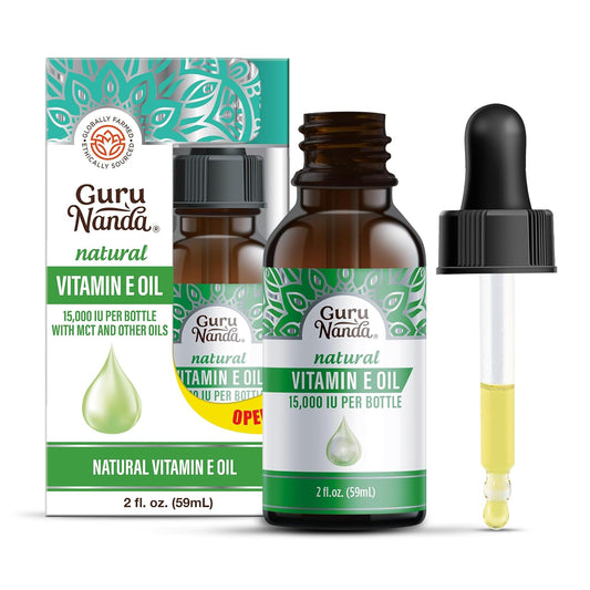 GuruNanda Vitamin E Oil, 2 Fl Oz