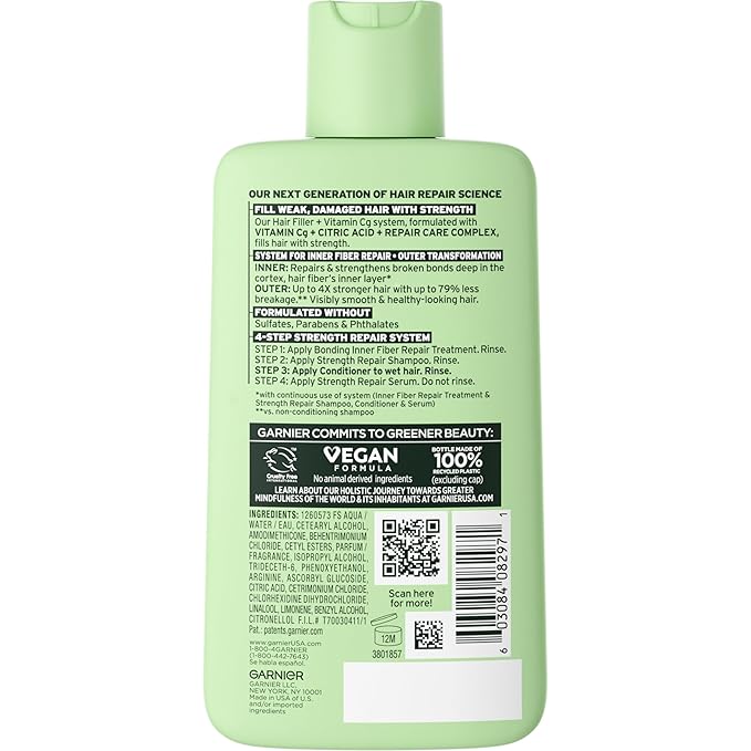 Garnier Fructis Hair Filler Strength Repair Condtioner 10.1 oz