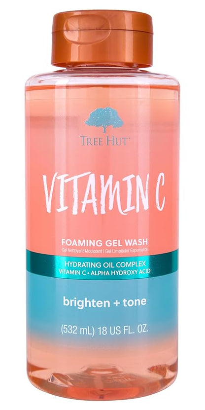 Tree Hut Vitamin C Foaming Gel Wash  - 18 oz