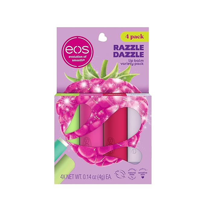 eos Lip Balm Gift Set - Razzle Dazzle - 0.14oz/4pk
