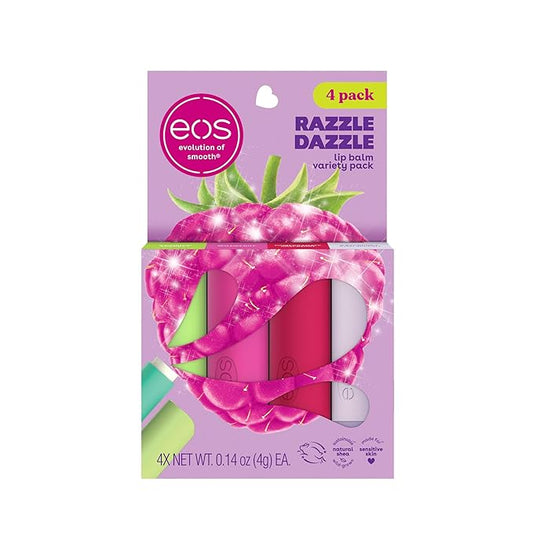 eos Lip Balm Gift Set - Razzle Dazzle - 0.14oz/4pk